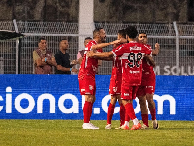 CRB players celebrating on July 30, 2024