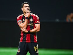  Atlanta United striker Daniel Rios celebrates a goal on July 26, 2024