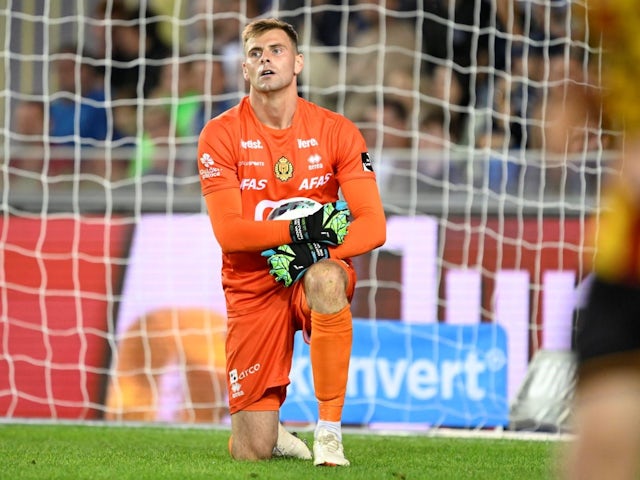 De Wolf Ortwin goalkeeper of KV Mechelen picturedduring the Jupiler Pro League match between Club Brugge and KV Mechelen at the Jan Breydel stadium - July 26, 2024  [on August 1, 2024]