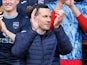 Ross County's interim manager Don Cowie who has now been confirmed into the role permanently celebrates after the play off final, second leg match against Raith Rovers at the Global Energy Stadium, Dingwall - May 26, 2024 [on August 1, 2024]