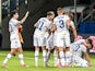 Dynamo Kiev players celebrate on July 23, 2024