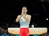 Great Britain's Max Whitlock pictured at the Paris 2024 Olympics on August 3, 2024