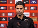 Arsenal manager Mikel Arteta pictured in July 2024
