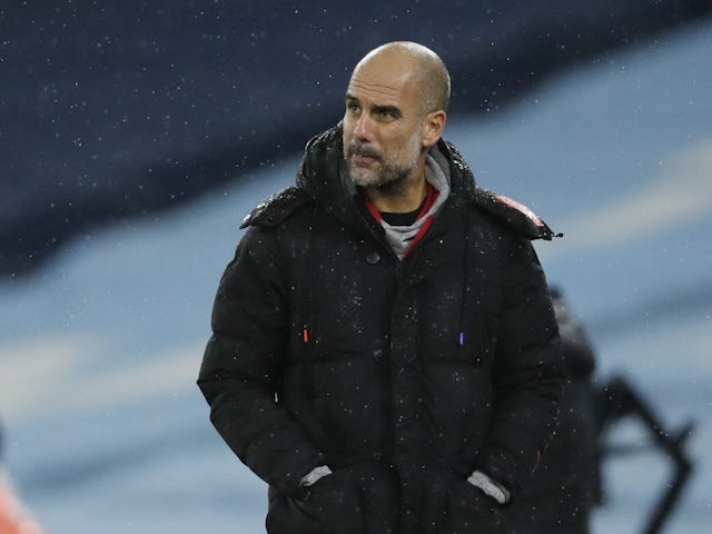  Manchester City manager Pep Guardiola on December 26, 2020