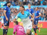 Santiago Sosa of Racing Club celebrates on July 28, 2024