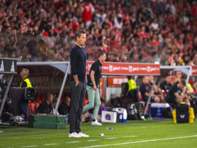 Benfica coach Roger Schmidt on July 30, 2024