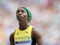 Shelly-Ann Fraser-Pryce pictured at the Paris 2024 Olympics on August 2, 2024