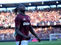 Victor Olatunji of Sparta Praha celebrate after scoring goal during second qualifying round UEFA Champions League, 2nd leg match on July 30, 2024 [on August 4, 2024]