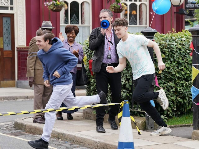 Tommy and Ricky on EastEnders on July 31, 2024