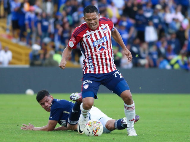 Atletico Junior captain Carlos Bacca on June 2, 2024