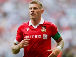 Wrexham's James McClean in action on July 27, 2024