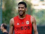 Nice's Jean-Clair Todibo pictured in training on July 3, 2024