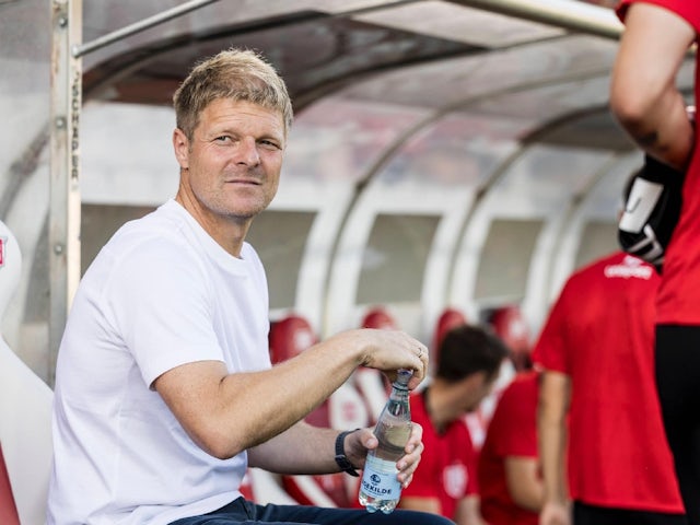  Nordsjaelland coach Jens Olsen on August 9, 2024