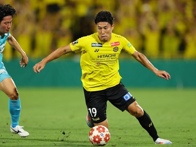 Mao Hosoya of Kashiwa Reysol in action on July 10, 2024