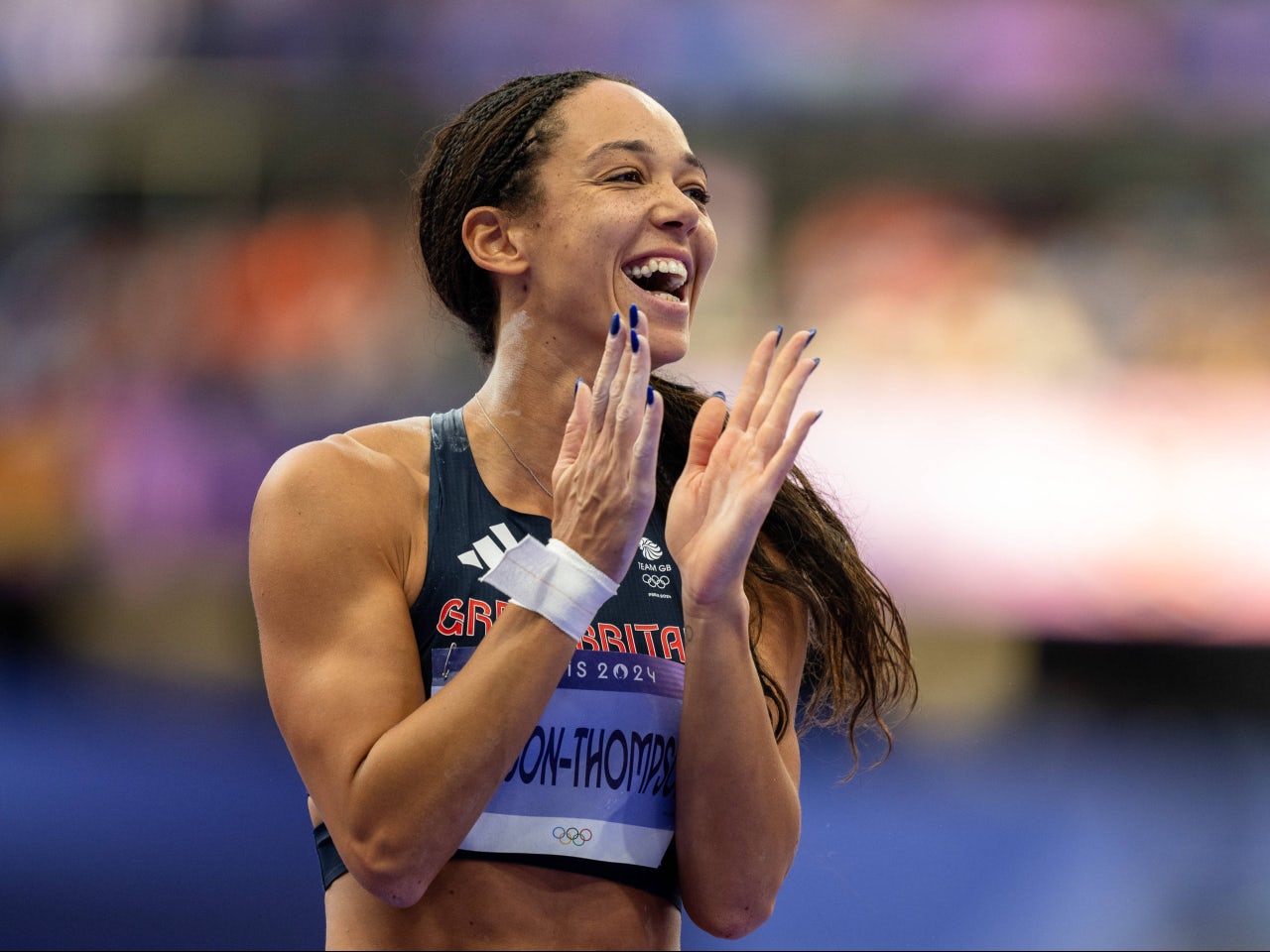 Olympics 2024: GB's Katarina Johnson-Thompson takes gutsy heptathlon silver