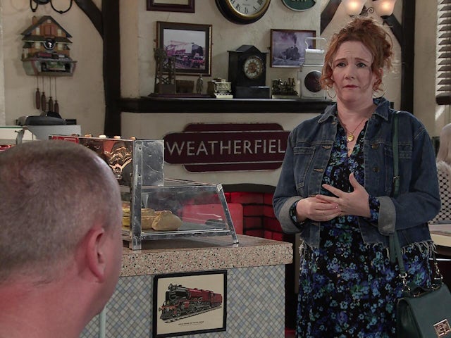 Fiz on Coronation Street on August 21, 2024