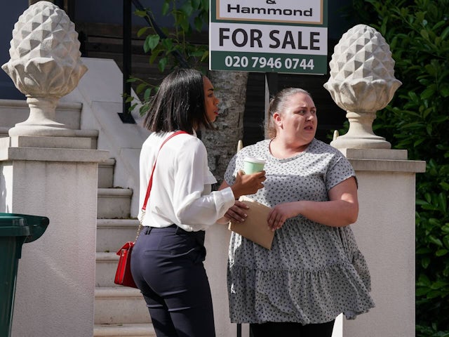 Chelsea and Bernie on EastEnders on August 1, 2024