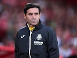 Villarreal manager Marcelino Garcia Toral during the pre-season friendly match at the City Ground, Nottingham on August 2, 2024 [on August 5, 2024]