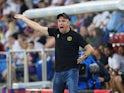FC Lugano coach Mattia Croci Torti gestures during his side's game against FC Basel on July 27, 2024 [on August 6, 2024]