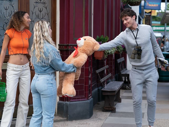 Gina, Anna and Bobby on EastEnders on August 13, 2024