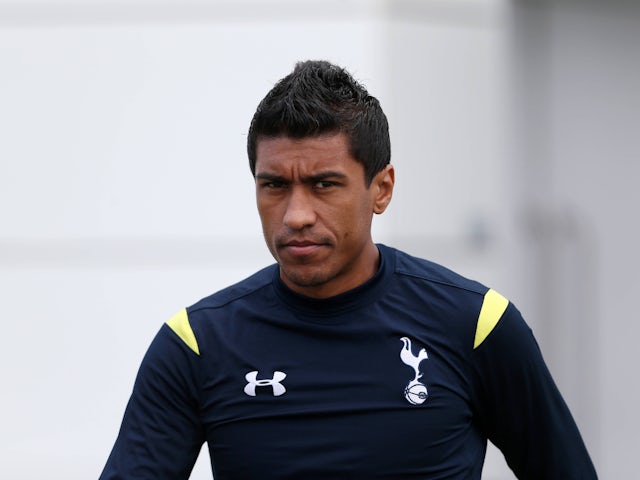 Paulinho during his Tottenham Hotspur days in 2014