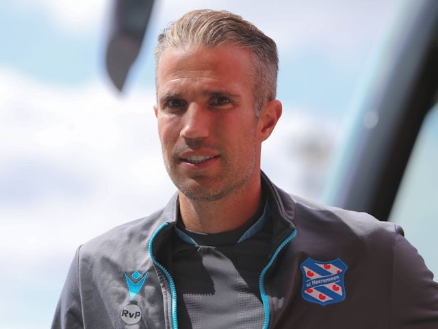 Heerenveen Manager Robin van Persie on August 3, 2024