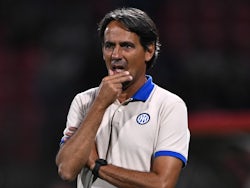 Inter Milan manager Simone Inzaghi on August 7, 2024