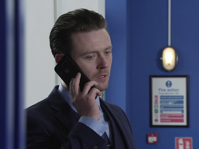 Joel on Coronation Street on July 31, 2024