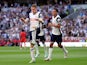 Tottenham Hotspur's Dejan Kulusevski celebrates scoring against Bayern Munich on August 10, 2024