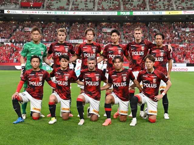 Urawa Red Diamonds starting XI on June 30, 2024