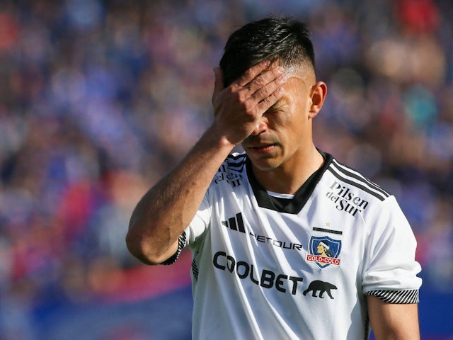  Vicente Pizarro  of Colo-Colo on August 10, 2024