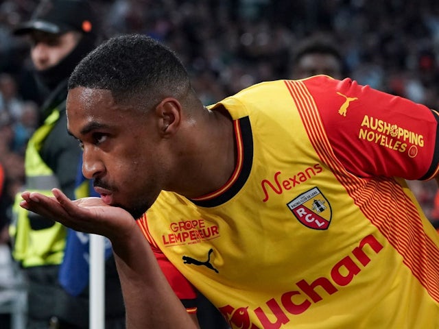 Wesley Said of RC Lens celebrates against Marseille on April 28, 2024 [on August 8, 2024]