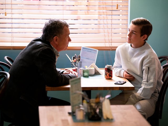 Alfie and Tommy on EastEnders on July 30, 2024