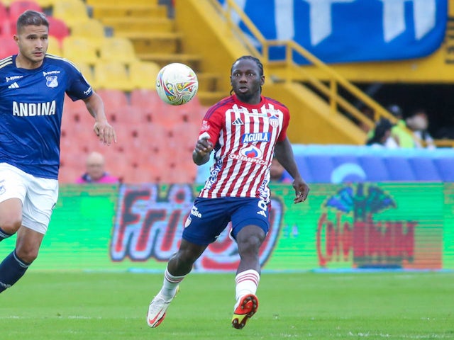 Yimmi Chara of Atletico Junior on June 2, 2024