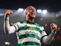 Celtic's Adam Idah celebrates a goal on February 28, 2024