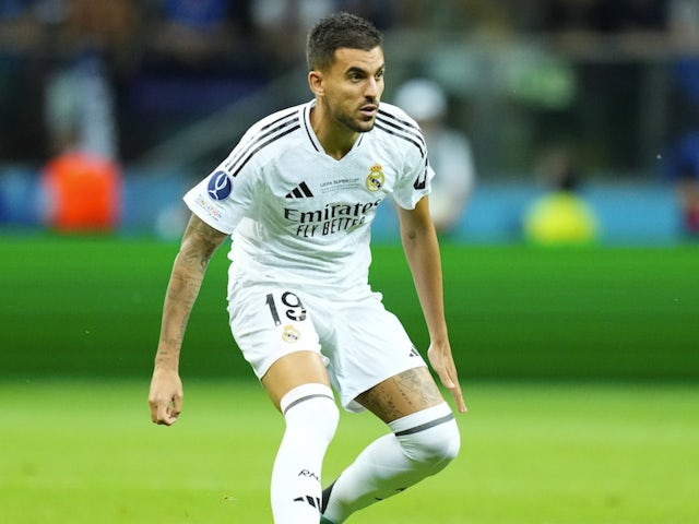 Real Madrid midfielder Dani Ceballos on August 14, 2024