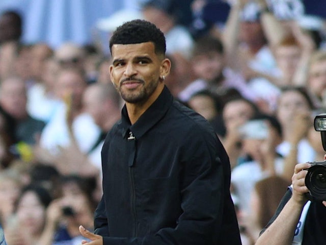 Tottenham Hotspur striker Dominic Solanke pictured in August 2024