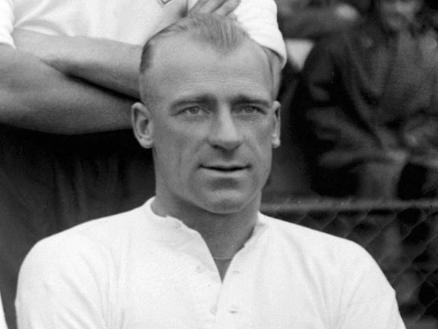 Manchester City's Eric Brook pictured in 1934