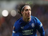 Fabio Silva in action for Rangers in March 2024.