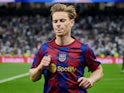 Barcelona's Frenkie de Jong pictured in April 2024