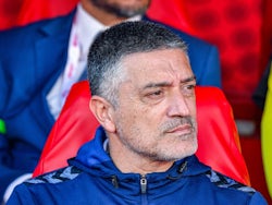 Sevilla boss García Pimienta while in charge of Las Palmas on February 3, 2024