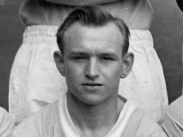 Manchester City's Joe Hayes pictured in 1956