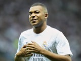 Real Madrid attacker Kylian Mbappe on August 14, 2024