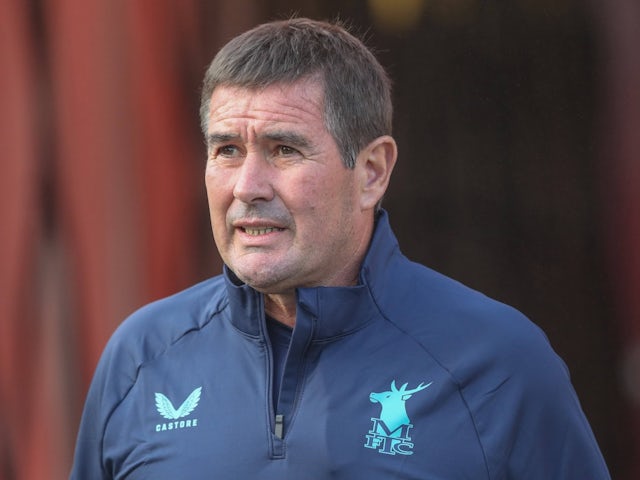 Mansfield Town manager Nigel Clough on August 9, 2024