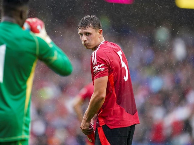 Will Fish of Manchester United during the Glasgow Rangers FC v Manchester United FC Pre-season friendly match at Scottish Gas Murrayfield Stadium, Edinburgh, Scotland, United Kingdom on July 20, 2024