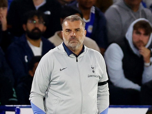 Tottenham Hotspur manager Ange Postecoglou on August 19, 2024