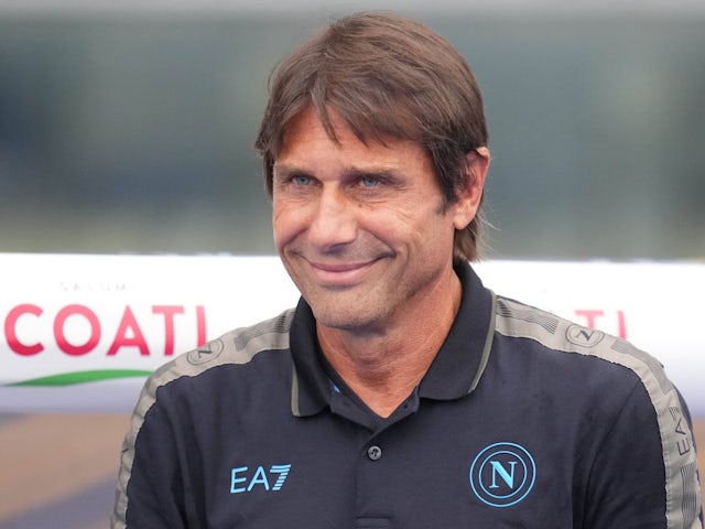 Napoli head coach Antonio Conte on August 18, 2024