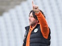 Coach Fatih Tekke of Alanyaspor during the Turkish Super League match