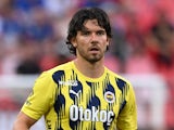 Fenerbahce's Ferdi Kadioglu during the warm-up on August 6, 2024