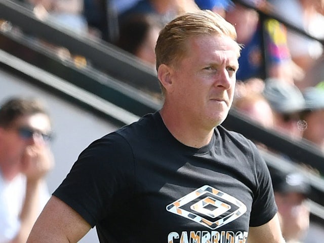 Cambridge United manager Garry Monk on August 17, 2024